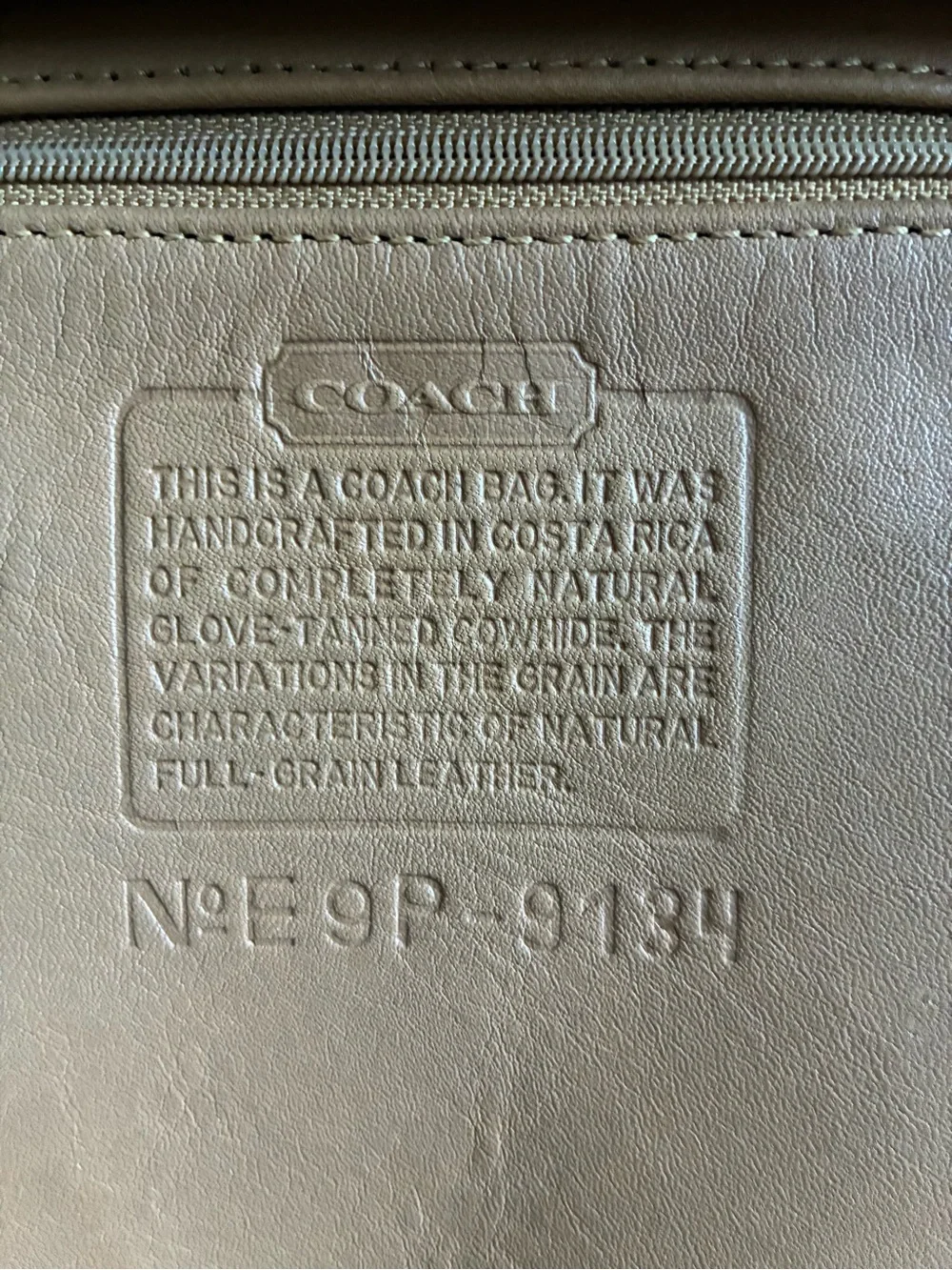 Coach crossbody smooth